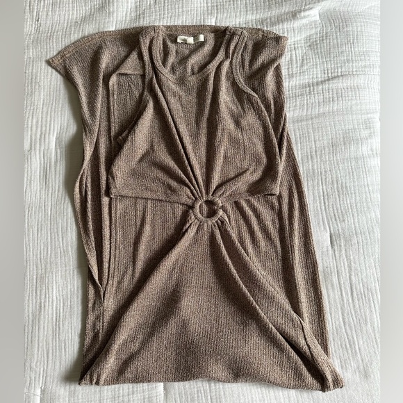 12th Tribe Sutton Cocoa Knit Maxi Dress - Picture 5 of 10